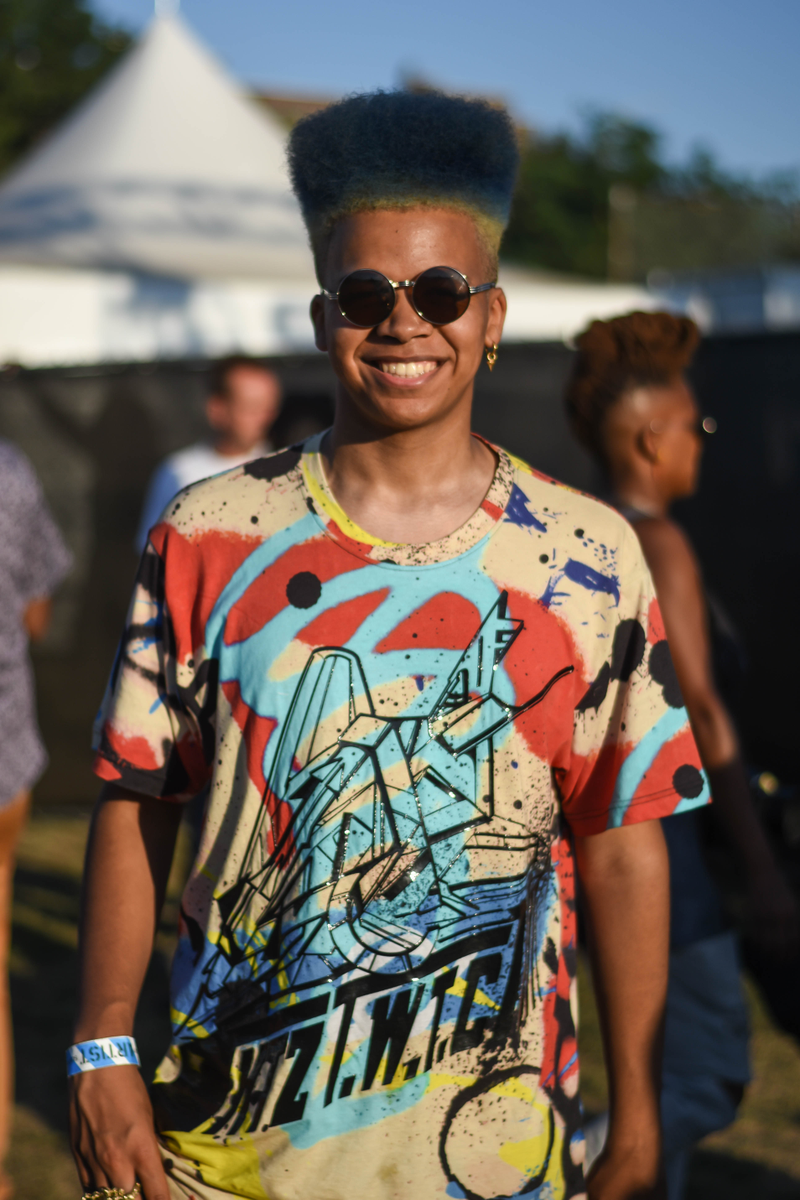 Attendee at the Afropunk festival, Brooklyn, N.Y., Aug 27-28, 2016Veronica Graves/ The Root